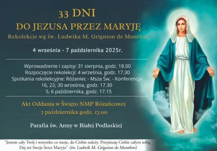Ile trwają rekolekcje w parafii - porady i różnice czasowe